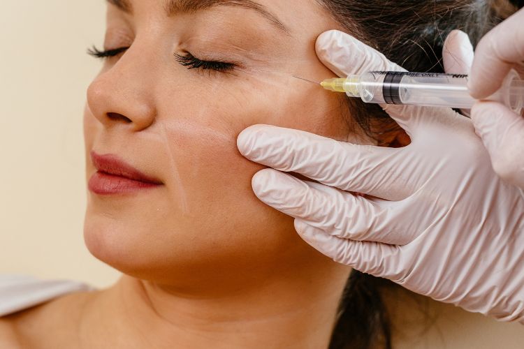 woman getting same-day Botox in Bakers Hill