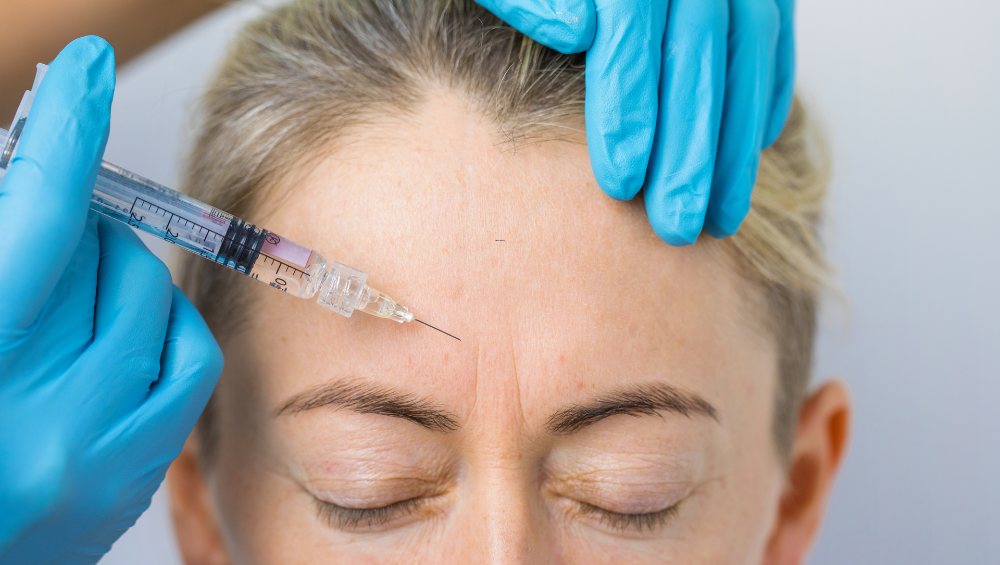 woman getting same-week Botox in Menifee