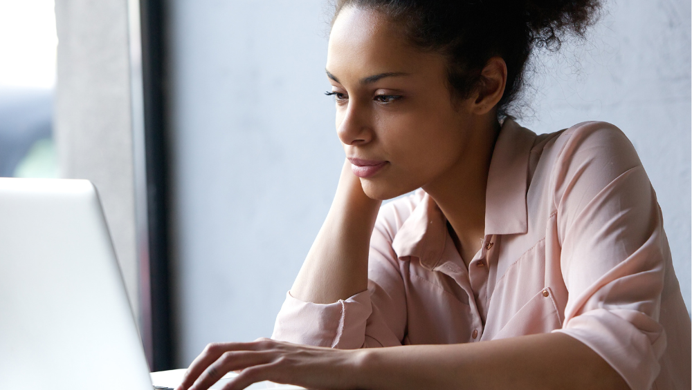 woman researching Botox cost near San Marcos CA