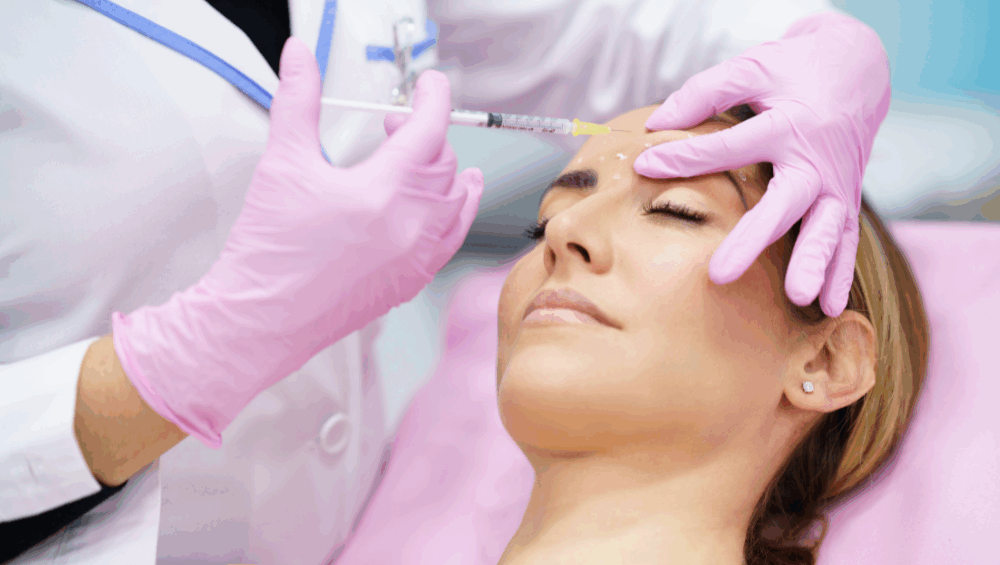 smooth forehead lines with Botox in Encinitas CA